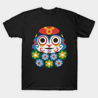 Daruma Owl Doll T-Shirt